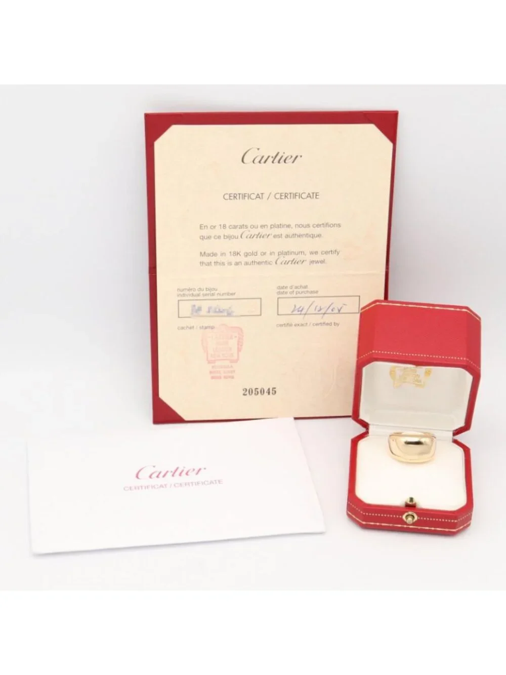Cartier Ring Nouvelle Bague 18K